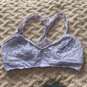 Purple bralette